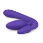 You2Toys Drie Dubbele Voorbind Dildo - Paars