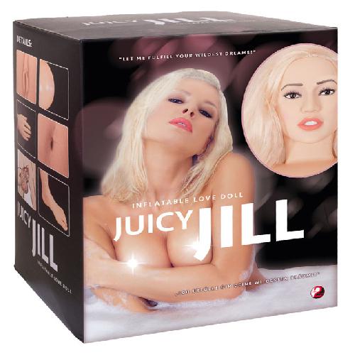 You2Toys Juicy Jill - Blonde Opblaaspop