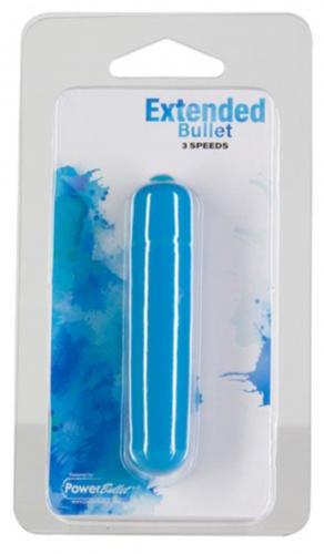 Powerbullet Extended Breeze Bullet Vibrator - Blauw