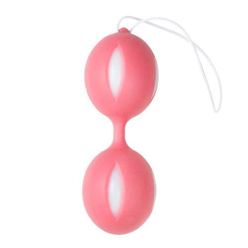 Easytoys Geisha Collection Wiggle Duo Vaginaballetjes - Roze/Wit