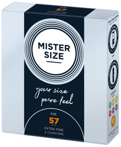 Mister Size Mister.size 57 Mm Condooms 3 Stuks