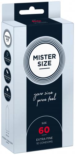 Mister Size Mister.size 60 Mm Condooms 10 Stuks